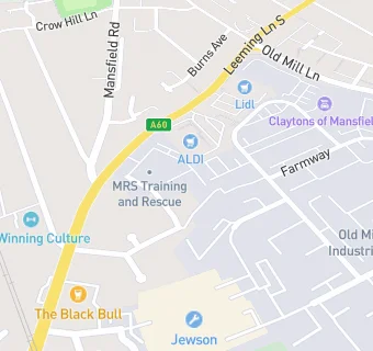 map for Aldi Store