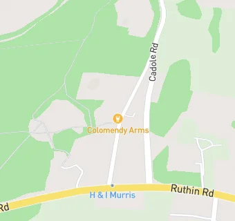 map for Colomendy Arms