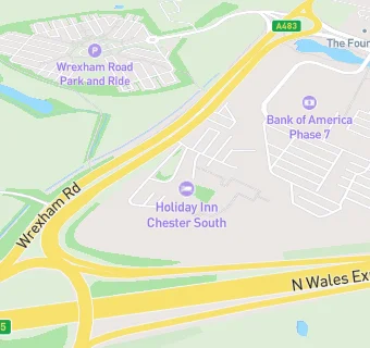 map for Holiday Inn Chester South