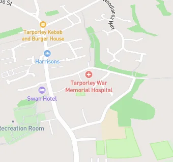 map for Tarporley C of E School