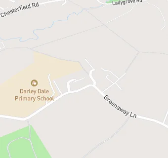 map for Darley Dale Primary School