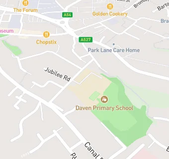 map for Daven Primary School