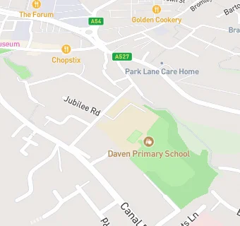 map for Daven Primary School Out of School Club