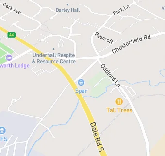 map for Credas Medical - Darley Dale Medical Centre