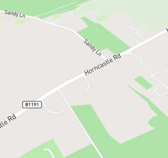 map for Moorlands Service Station