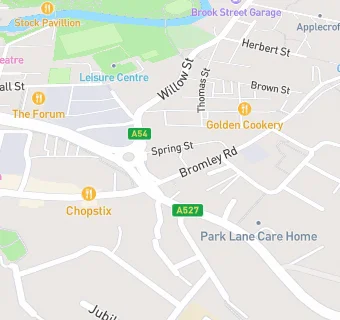 map for Lawton House Surgery