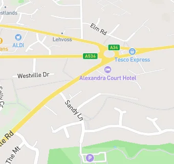 map for Alexandra Court Hotel