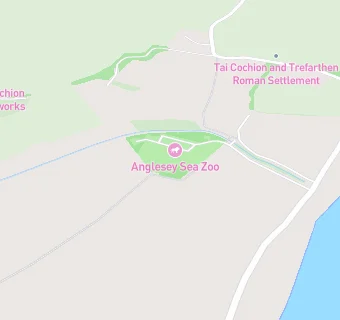 map for Anglesey Sea Zoo