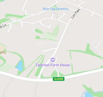 map for Taldrwst Farm House