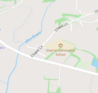 map for Ysgol Gymuned Dwyran