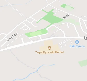 map for Ysgol Gynradd Bethel