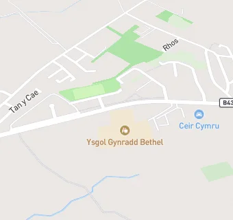 map for Cylch Meithrin Bethel