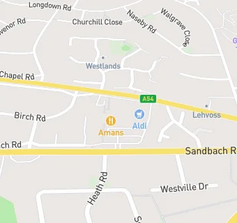 map for West Heath Pharmacy