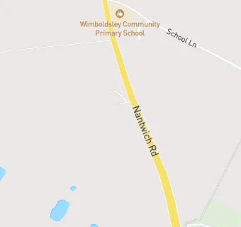 map for Wimboldsley Community Primary Breakfast Club