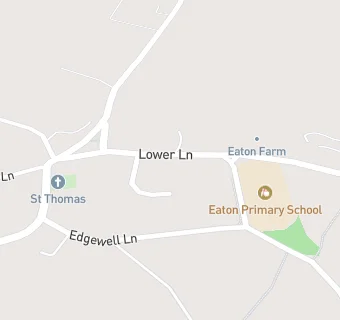 map for Eaton Primary School