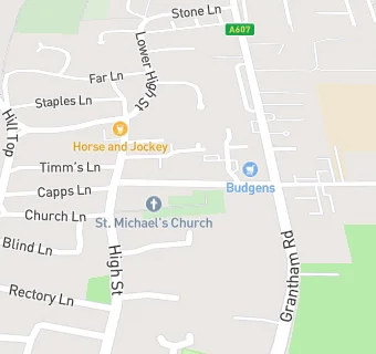 map for Lincoln Co-Op Chemists Ltd