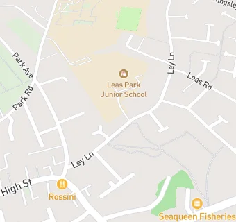 map for Leas Park Junior School