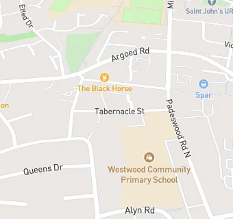 map for Community Centre