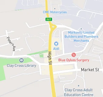 map for Aldi Stores Limited