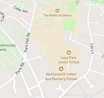 map for Yeoman Park School