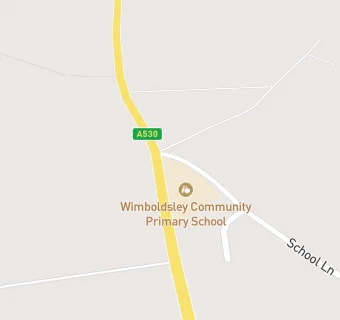 map for Wimboldsley Community Primary School
