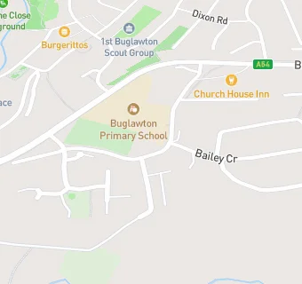 map for St John's Community Centre