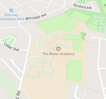 map for The Manor Academy