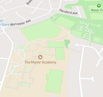 map for The Manor Academy