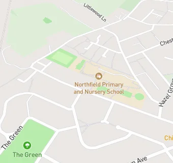 map for Northfield Primary School