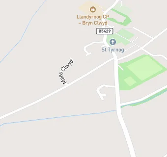 map for Ysgol Bryn Clwyd