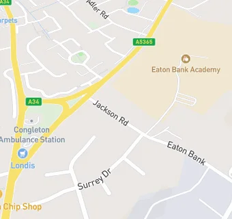 map for Eaton Bank Academy