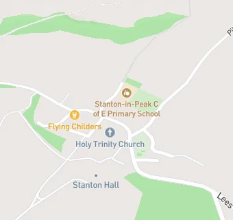 map for Stanton In Peak Cof E (Controlled) Primary School