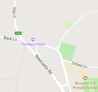 map for The Bears Head Hotel