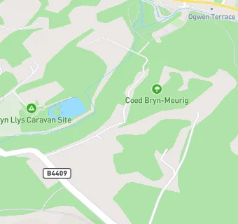 map for Bryn Llys