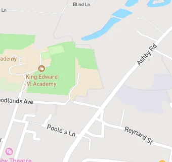 map for Spilsby Primary School