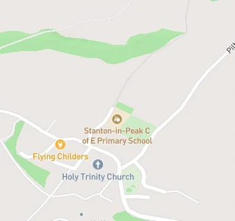 map for Stanton-in-Peak CofE Primary School