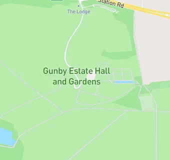 map for Tea Room At Gunby Hall