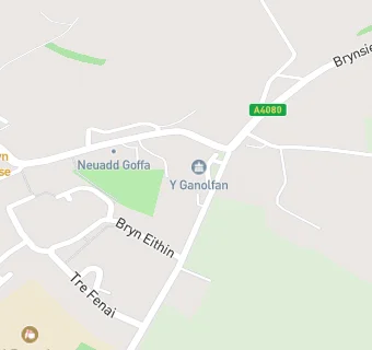 map for Ysgol Brynsiencyn