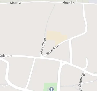 map for St Michael's C of E Primary School