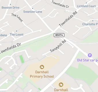 map for Darnhall C P School