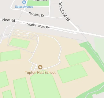 map for Tupton Hall School