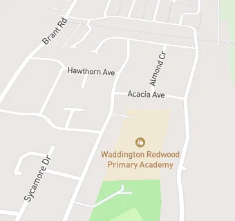 map for Waddington Redwood CP School