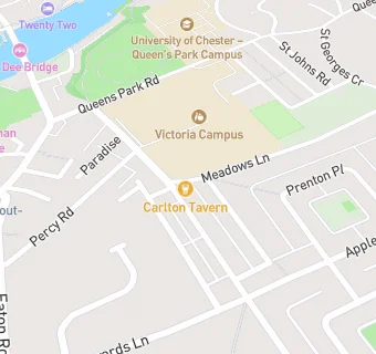 map for Carlton Tavern