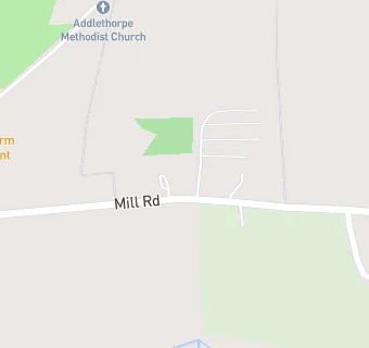 map for Mill Road Fishing Lakes Cafe