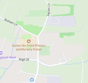 map for Sutton-On-Trent Primary and Nursery School