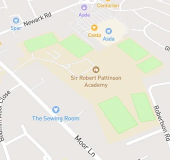 map for Sir Robert Pattinson Academy