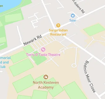 map for North Kesteven School