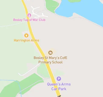 map for Bosley St Mary's CofE Primary School