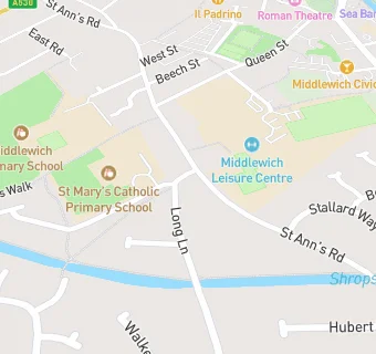 map for St Marys Catholic Primary School