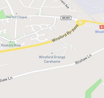 map for Winsford Grange Care Home